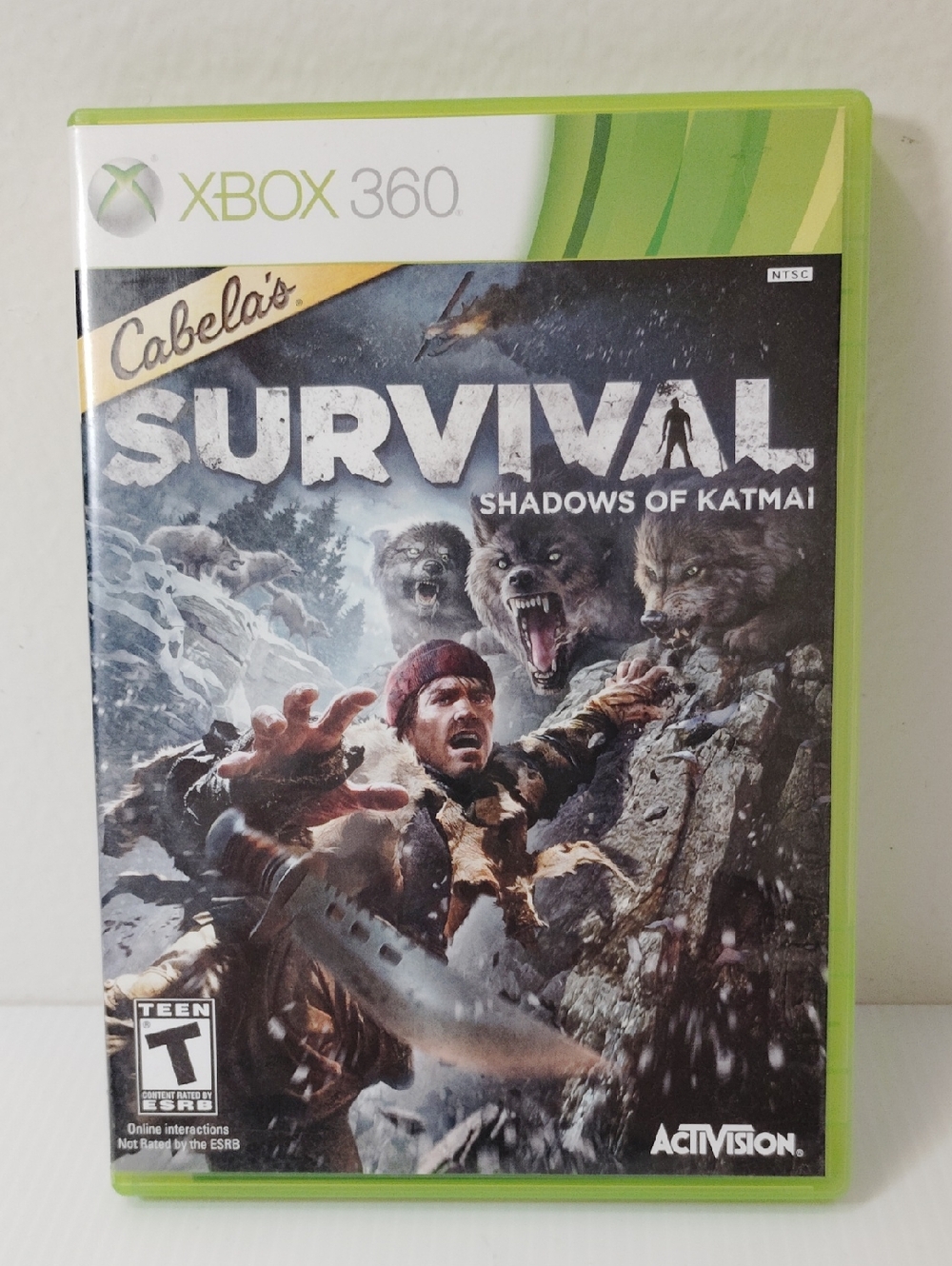 Cabela's Survival: Shadows of Katmai Xbox 360 - Green Case